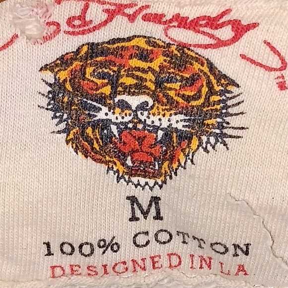 Like new Don Ed Hardy full zip hoodie size medium - Picture 6 of 8